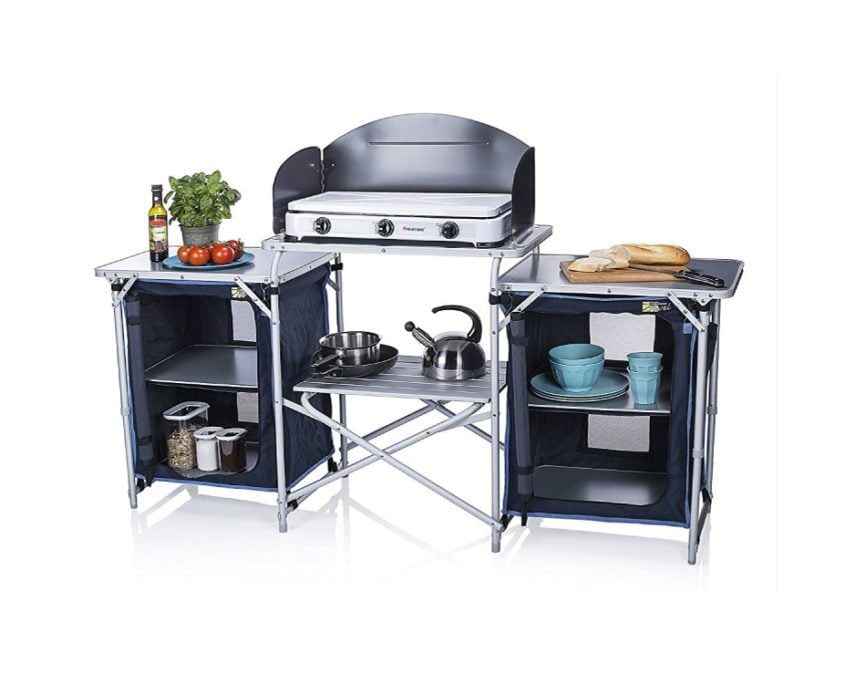 Organizzatore Da Cucina Da Campeggio HODRANT Tactical - Grande Capacità, Nero