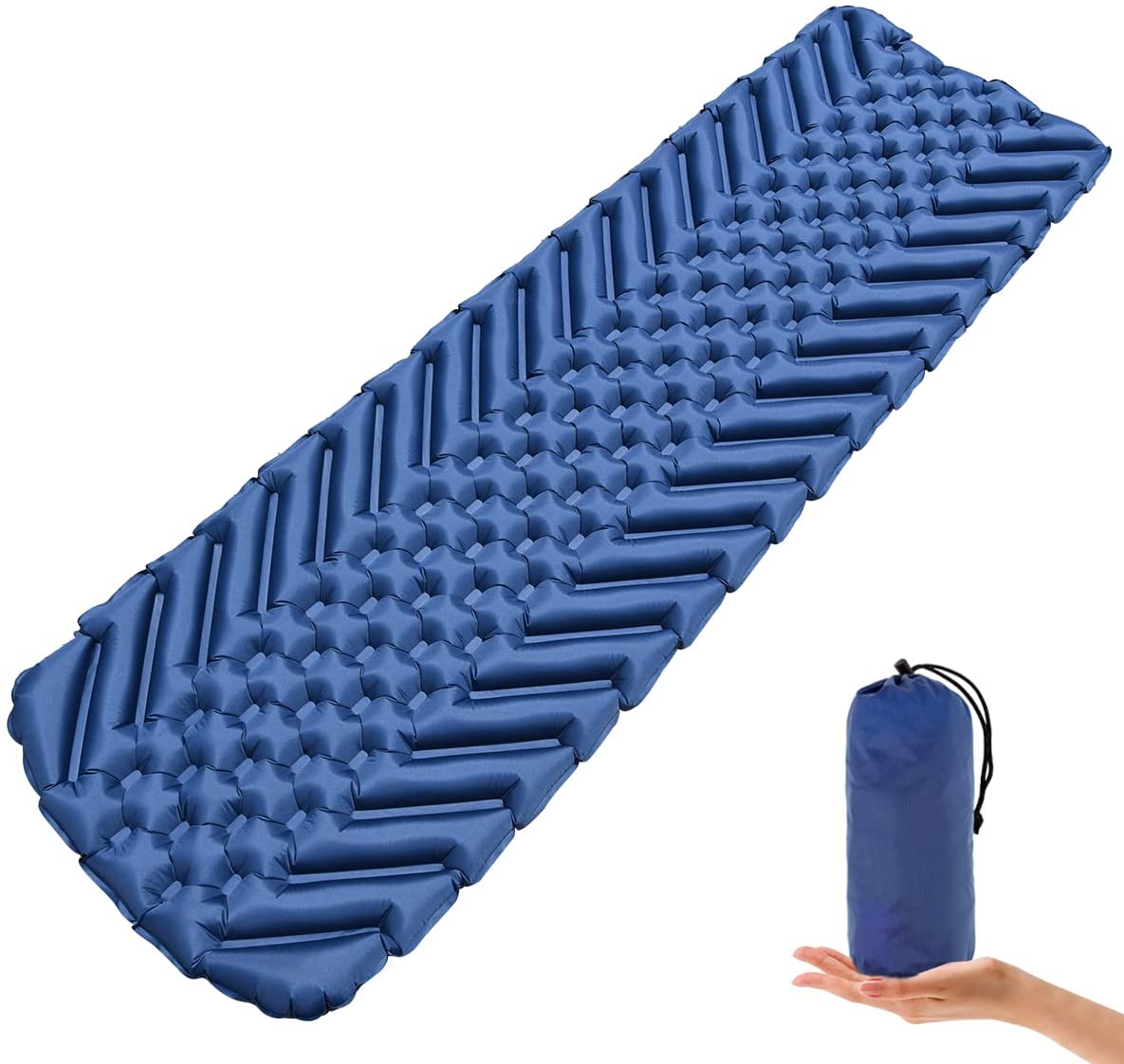 Storfisk Materassino Campeggio Ultra Leggero Con Rivestimento Alluminio – 200x50x1 Cm, 250g, Isolante
